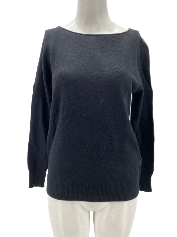 Pull en cachemire noir