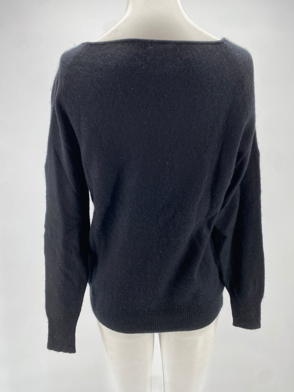 Pull en cachemire noir