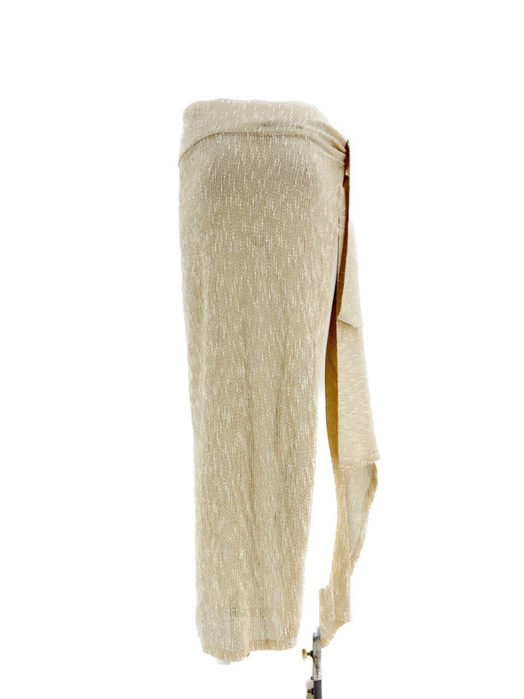 Jupe longue écru