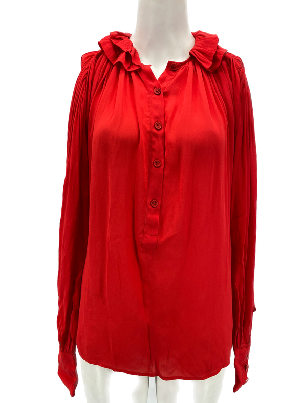 Blouse rouge