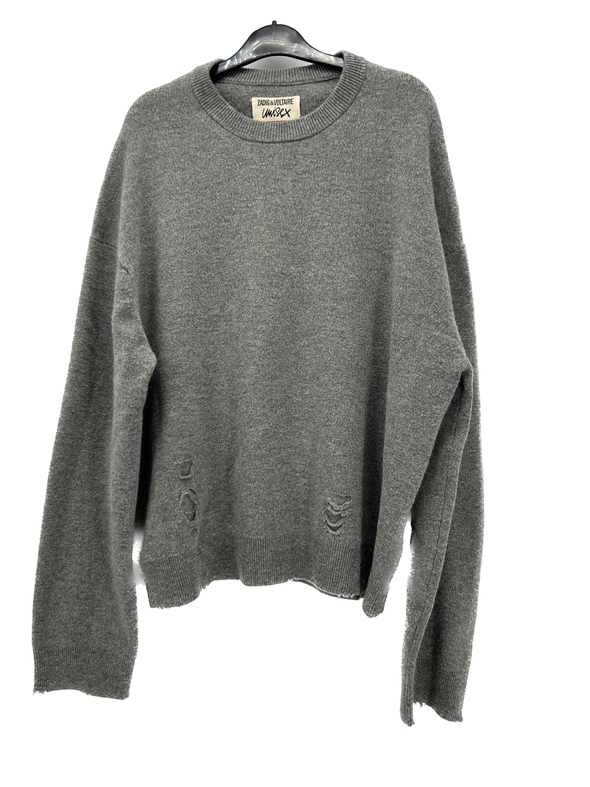 Pull gris collection "Unisex"