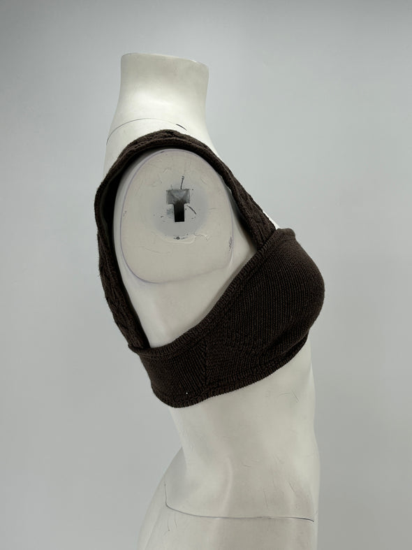 Brassière marron