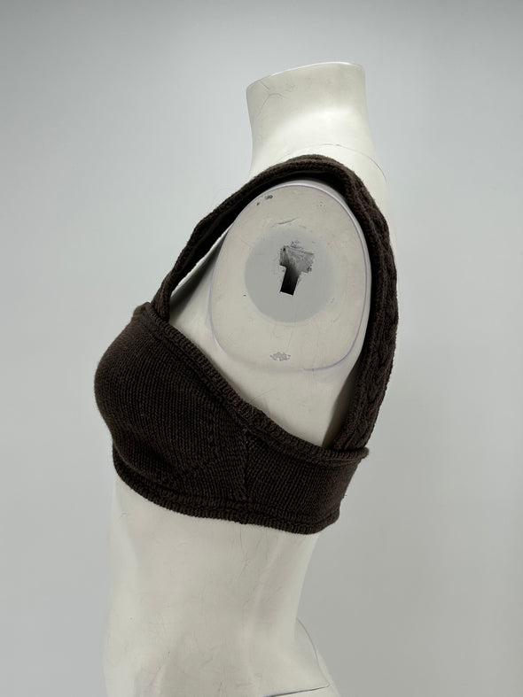 Brassière marron