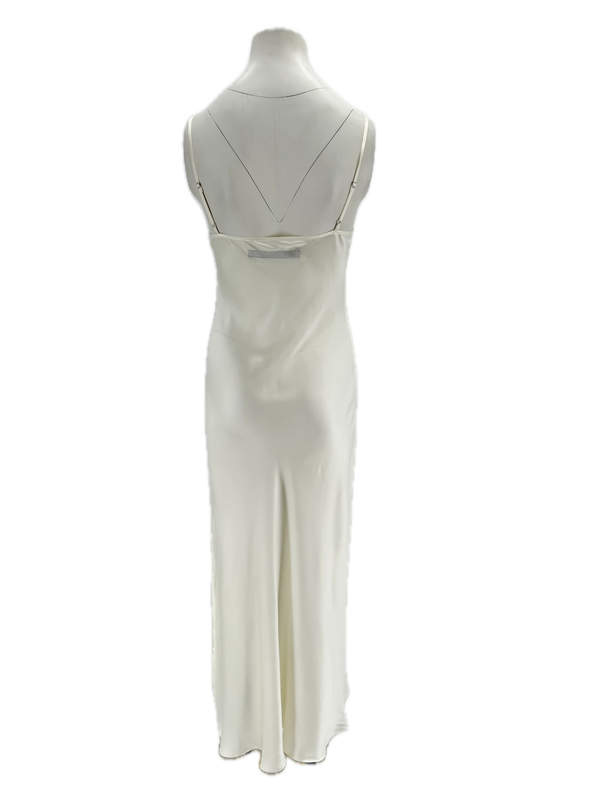 Robe en soie blanche