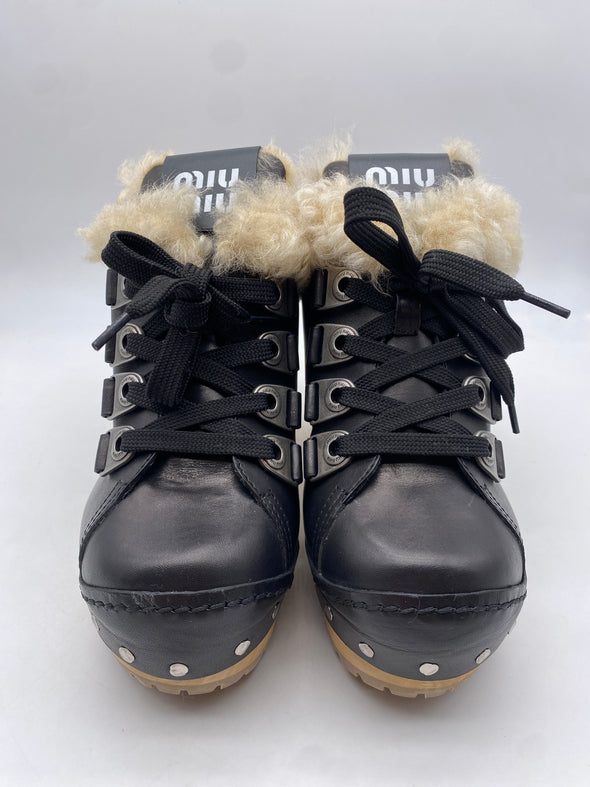 Sabots en cuir