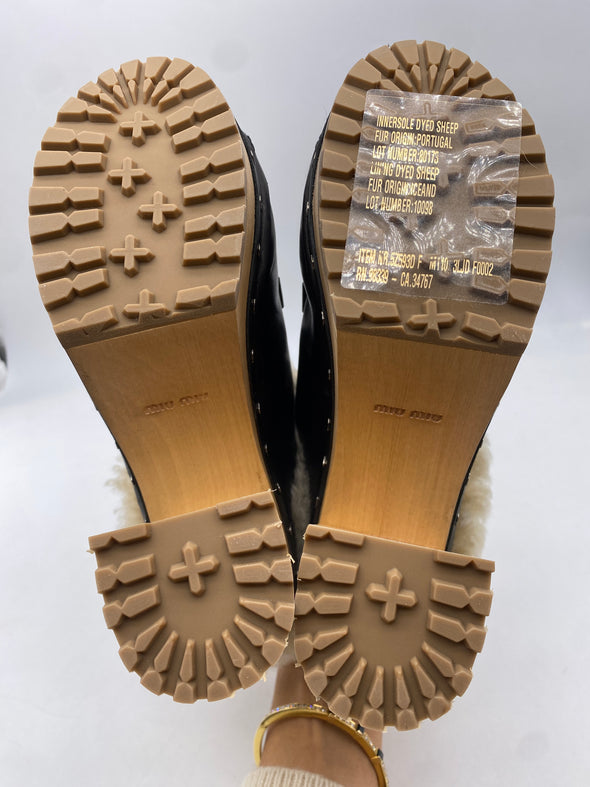 Sabots en cuir
