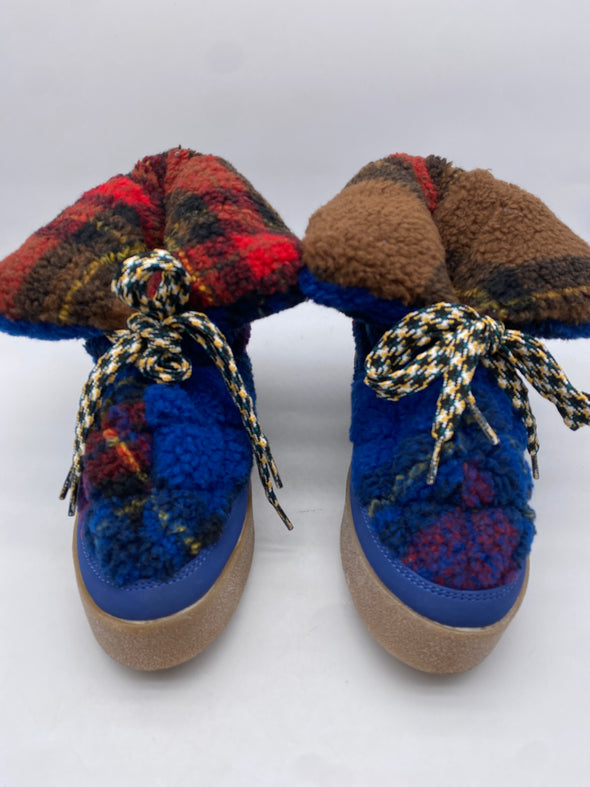 Bottines bleues