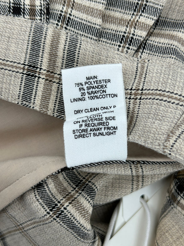 Pantalon à carreaux