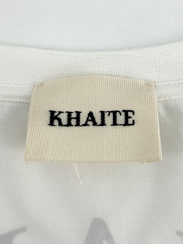 T-shirt blanc à logo