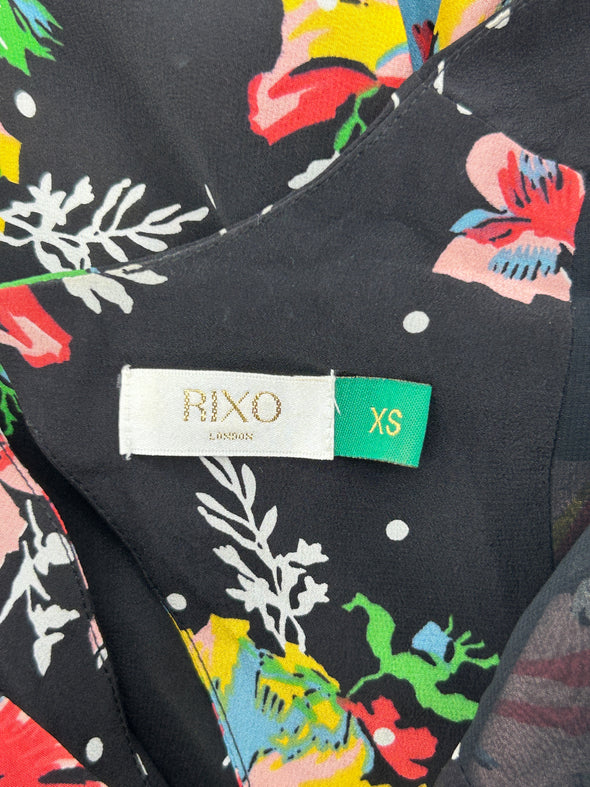 Robe imprimée en soie