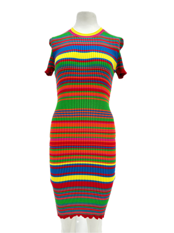 Robe multicolore