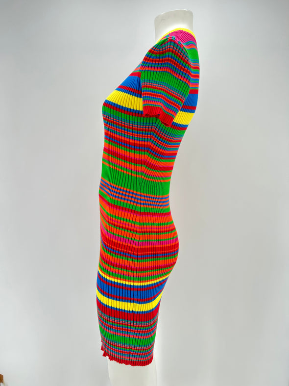 Robe multicolore