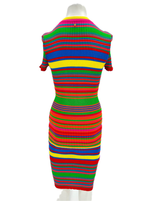 Robe multicolore