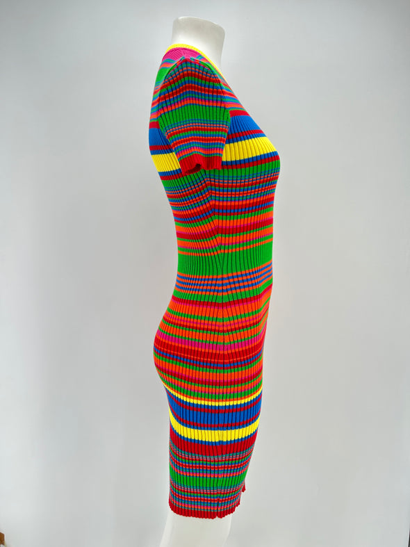 Robe multicolore
