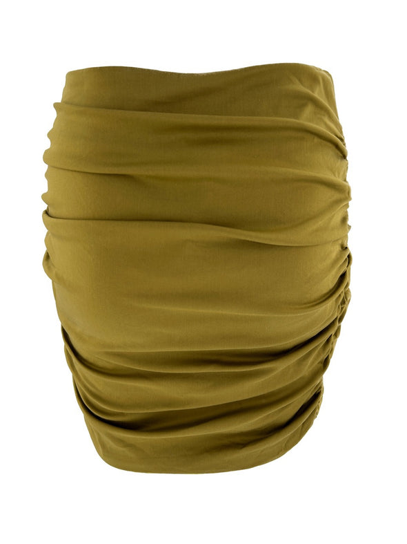 Jupe courte kaki