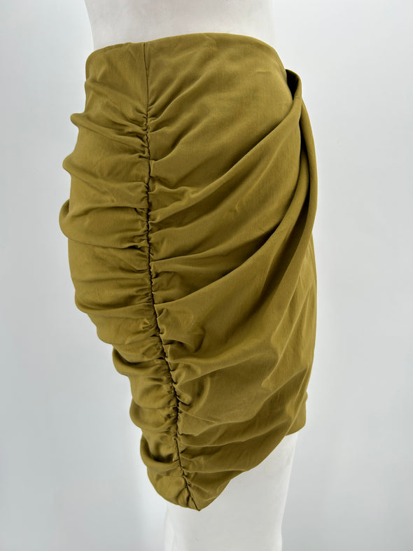 Jupe courte kaki
