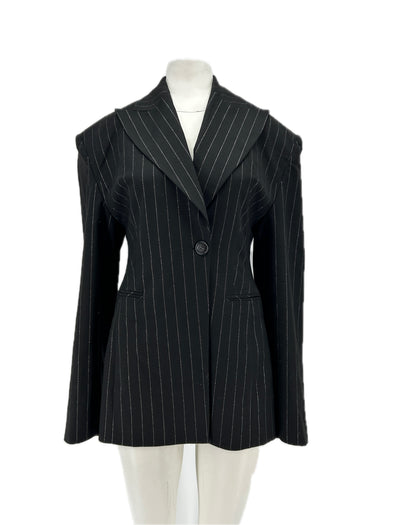 Blazer cintré noir