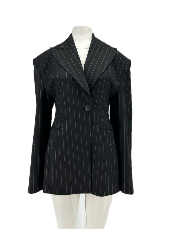 Blazer cintré noir
