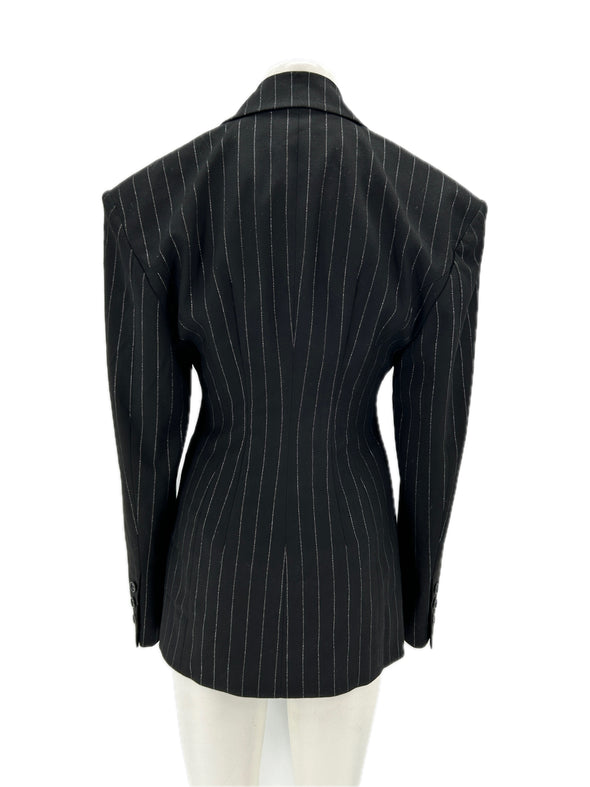 Blazer cintré noir