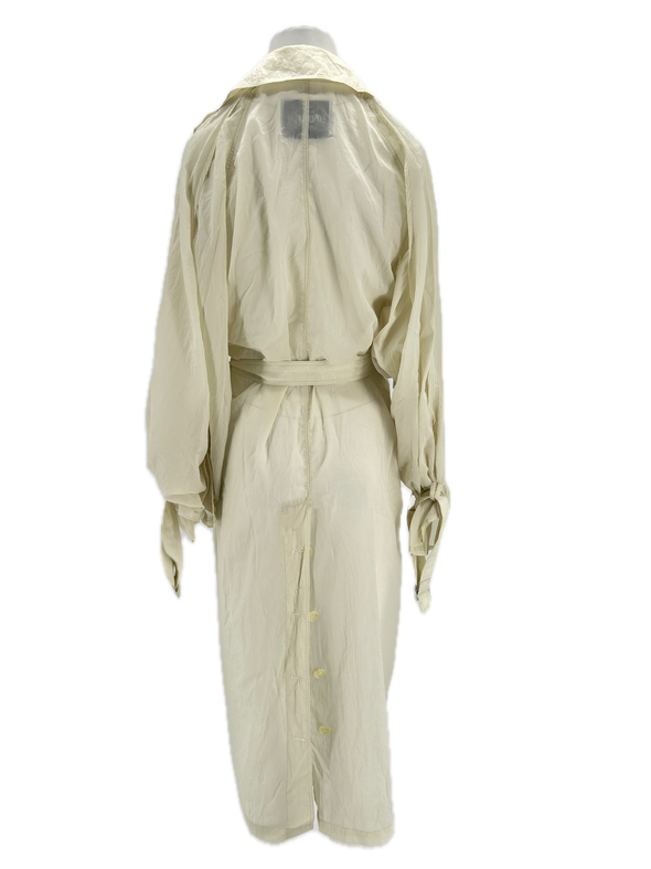 Trench-coat ivoire