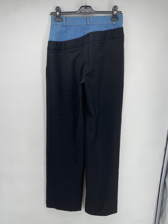 Pantalon bi-matière