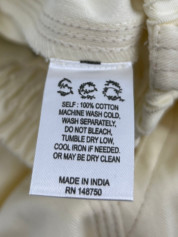 Jupe mi-longue jaune