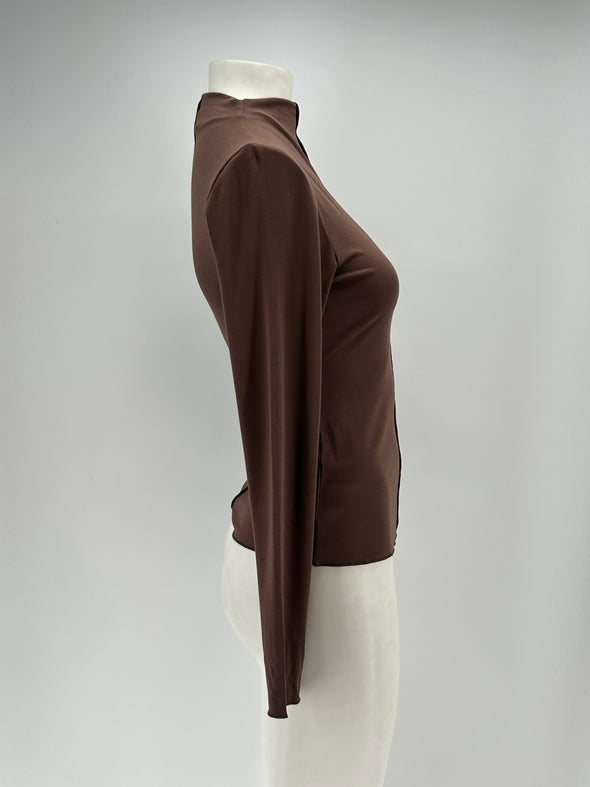 Tee-shirt marron