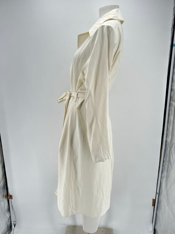 Trench-coat en soie