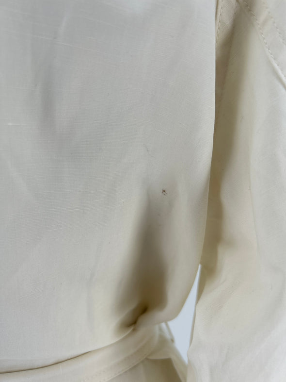 Trench-coat en soie