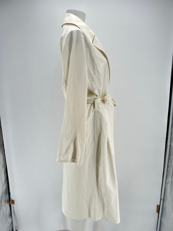 Trench-coat en soie