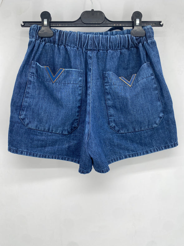 Short en denim