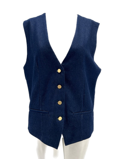 Gilet sans manches bleu marine