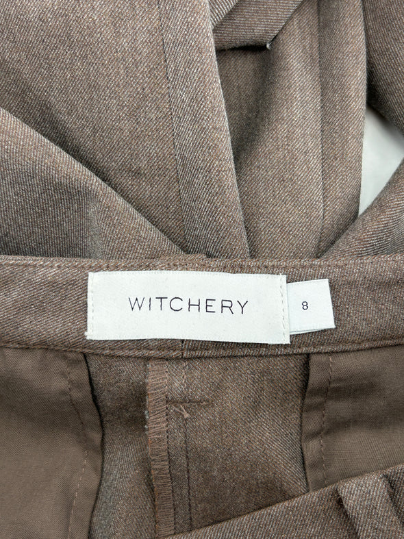 Pantalon de tailleur marron