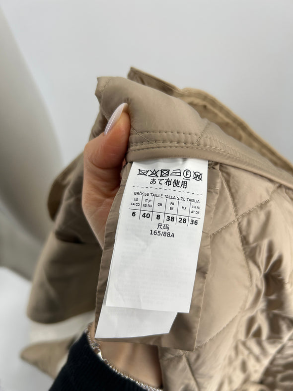 Doudoune beige