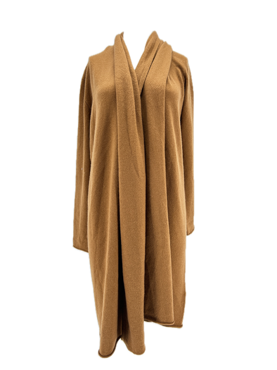 Cardigan en cachemire camel