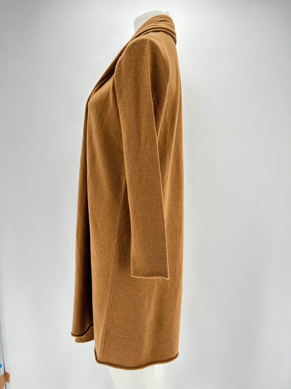 Cardigan en cachemire camel