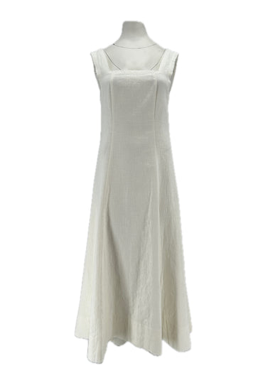 Robe en ramie blanche