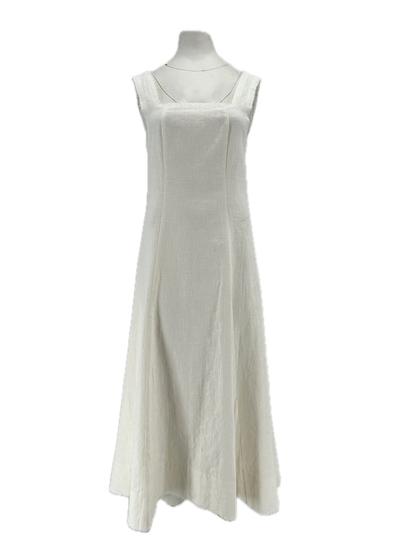 Robe en ramie blanche