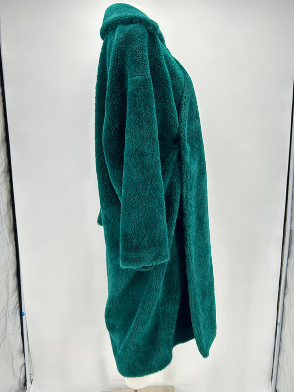 Manteau long vert