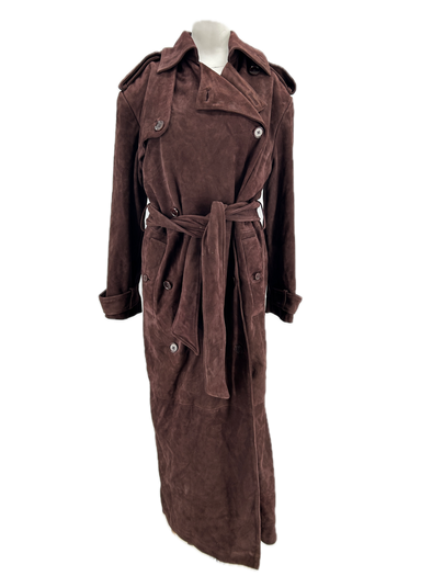 Trench-coat en daim