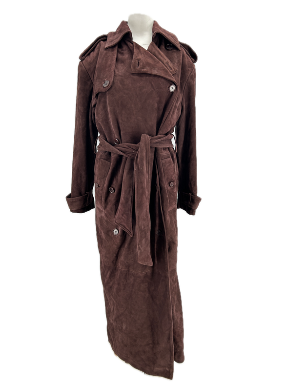 Trench-coat en daim