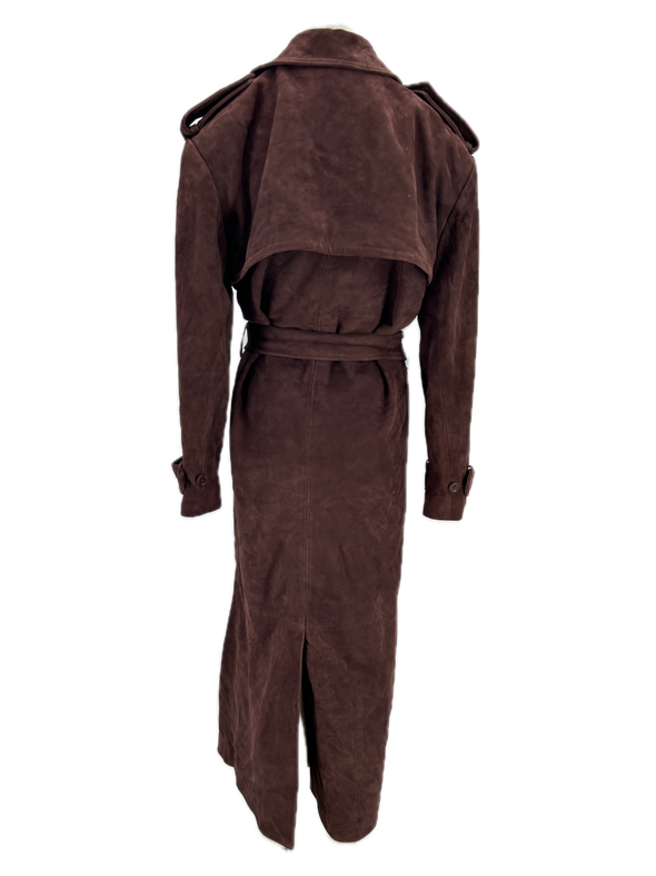 Trench-coat en daim