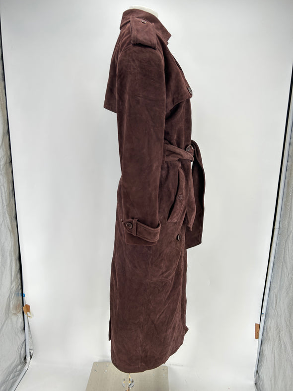 Trench-coat en daim