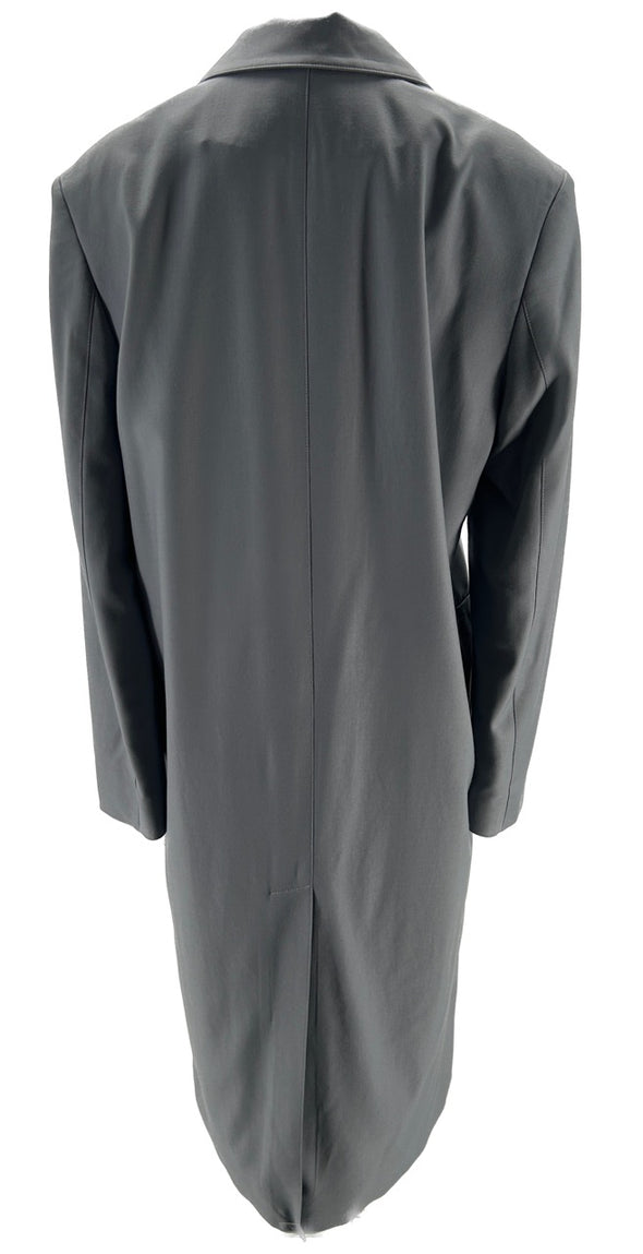 Manteau long gris en laine "Tido"