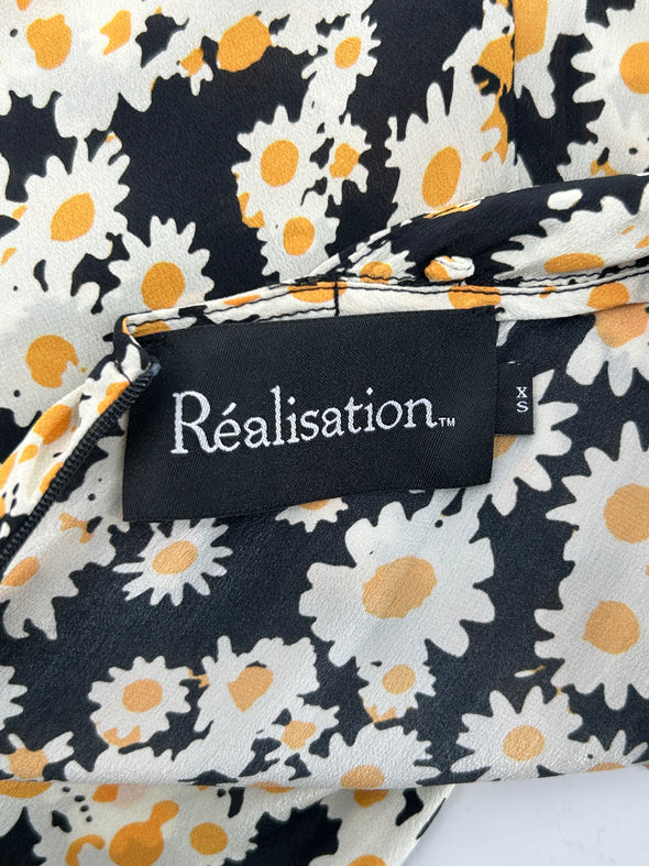 Robe imprimée en soie