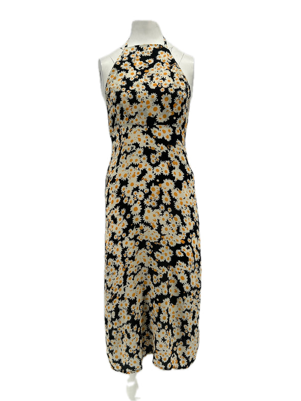 Robe imprimée en soie