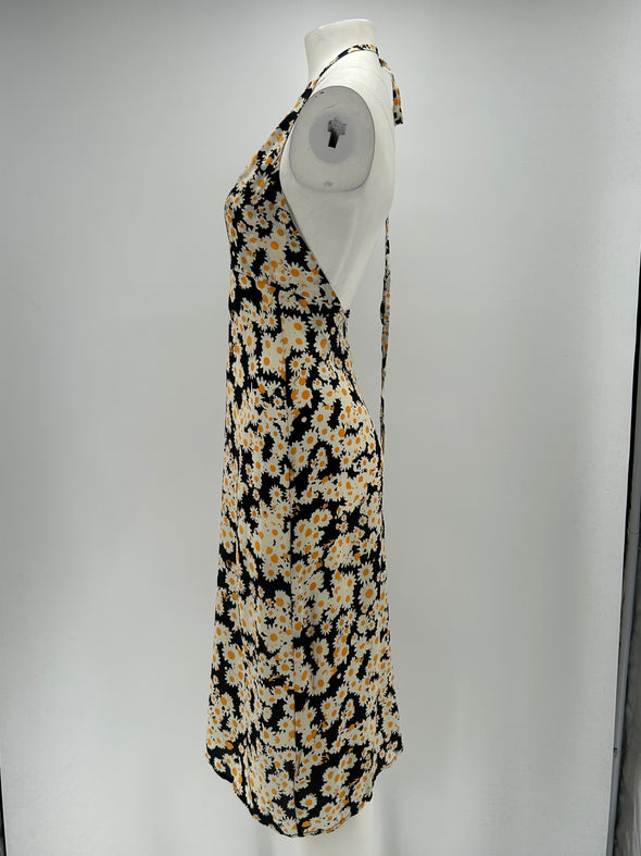 Robe imprimée en soie