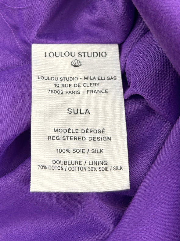 Robe violette "Sula"