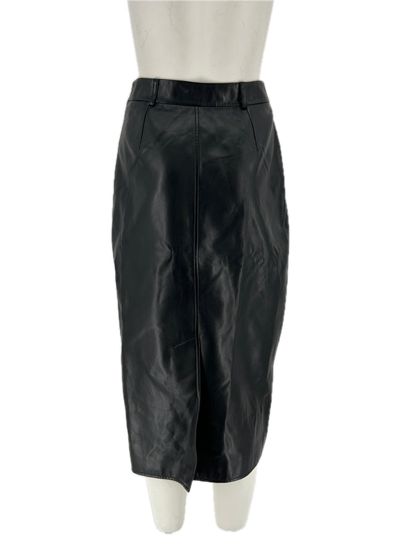 Jupe en simili cuir