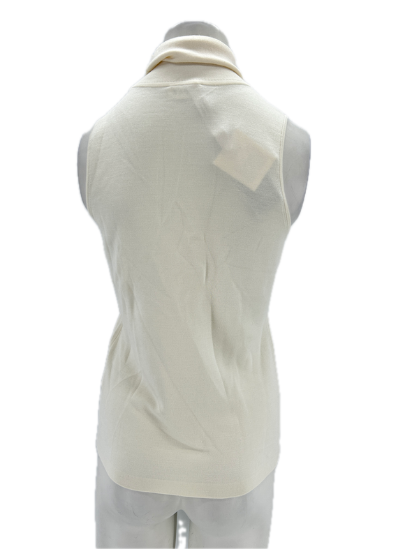 Tee-shirt en soie sans manches